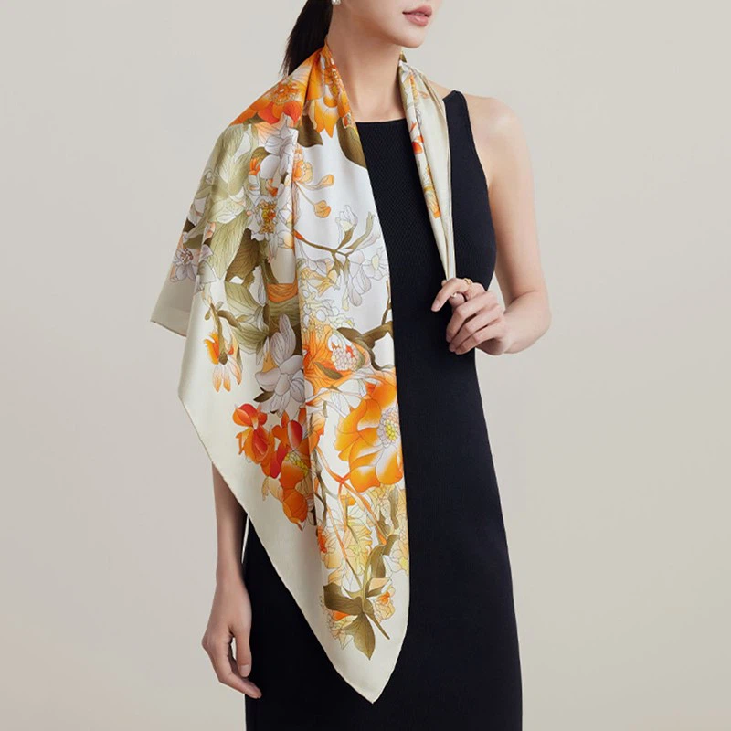 double-sided printed two colors scarf-3 double-sided printed two colors scarf-3
